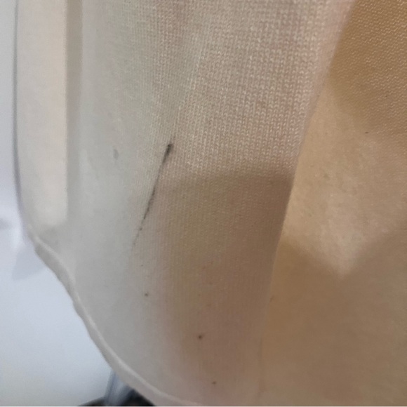 One Grey Day Cashmere Duster Cardigan Cream - Picture 7 of 11